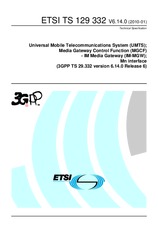 Standard ETSI TS 129332-V6.14.0 27.1.2010 preview