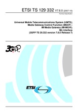 Standard ETSI TS 129332-V7.8.0 29.10.2007 preview