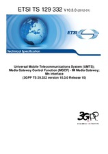 Standard ETSI TS 129332-V10.3.0 17.1.2012 preview