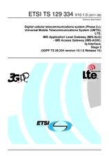 Standard ETSI TS 129334-V10.1.0 23.6.2011 preview