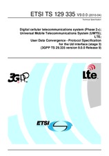 Standard ETSI TS 129335-V9.0.0 21.4.2010 preview