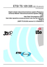 Standard ETSI TS 129335-V9.1.0 2.7.2010 preview