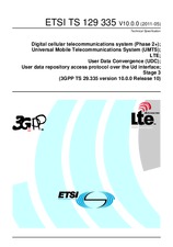 Standard ETSI TS 129335-V10.0.0 18.5.2011 preview