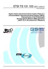 Preview ETSI TS 131103-V8.0.0 19.1.2009