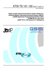 Preview ETSI TS 131130-V6.4.0 25.10.2005