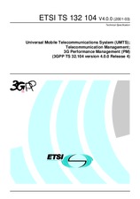 WITHDRAWN ETSI TS 132104-V4.0.0 31.3.2001 preview