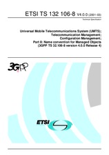 WITHDRAWN ETSI TS 132106-8-V4.0.0 31.3.2001 preview