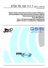 Preview ETSI TS 132111-1-V6.0.0 28.1.2005