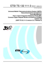 WITHDRAWN ETSI TS 132111-3-V5.5.0 31.12.2003 preview