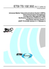 Preview ETSI TS 132302-V4.1.0 31.12.2001