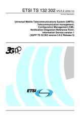 WITHDRAWN ETSI TS 132302-V5.0.1 31.3.2002 preview