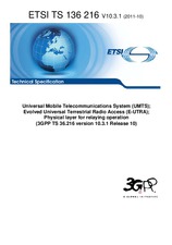 WITHDRAWN ETSI TS 136216-V10.3.0 28.6.2011 preview