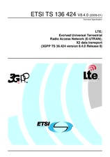 Standard ETSI TS 136424-V8.4.0 19.1.2009 preview