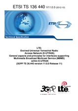 Standard ETSI TS 136440-V11.0.0 18.10.2012 preview