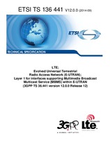 Standard ETSI TS 136441-V12.0.0 26.9.2014 preview