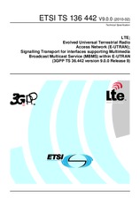 Standard ETSI TS 136442-V9.0.0 18.2.2010 preview