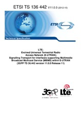 Standard ETSI TS 136442-V11.0.0 18.10.2012 preview