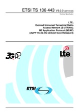 Standard ETSI TS 136443-V9.0.0 18.2.2010 preview