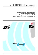Standard ETSI TS 136443-V10.0.0 20.1.2011 preview