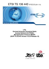Standard ETSI TS 136443-V10.3.0 21.10.2011 preview