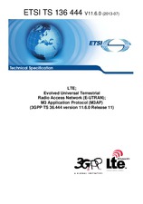 Standard ETSI TS 136444-V11.6.0 11.7.2013 preview