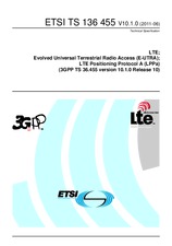 Standard ETSI TS 136455-V10.1.0 30.6.2011 preview