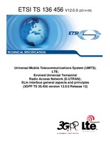 Standard ETSI TS 136456-V12.0.0 26.9.2014 preview
