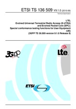 Standard ETSI TS 136509-V9.1.0 30.6.2010 preview