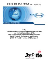 Standard ETSI TS 136523-1-V8.7.0 29.7.2015 preview