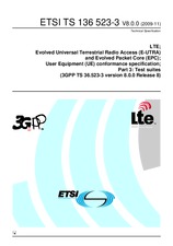 Standard ETSI TS 136523-3-V8.0.0 2.11.2009 preview
