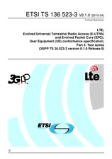Standard ETSI TS 136523-3-V8.1.0 16.4.2010 preview