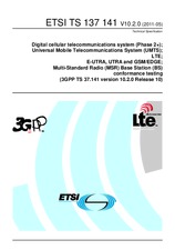 Standard ETSI TS 137141-V10.2.0 27.5.2011 preview
