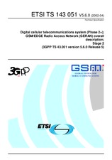 Standard ETSI TS 143051-V5.6.0 11.6.2002 preview