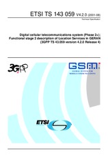 Standard ETSI TS 143059-V4.2.0 31.8.2001 preview