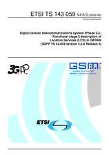 Standard ETSI TS 143059-V4.5.0 30.6.2002 preview