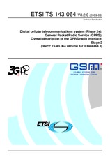 Standard ETSI TS 143064-V8.2.0 19.6.2009 preview