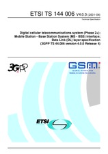 Standard ETSI TS 144006-V4.0.0 15.5.2001 preview