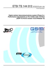 Standard ETSI TS 144013-V10.0.0 30.3.2011 preview