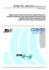 Standard ETSI TS 144014-V4.0.0 15.5.2001 preview