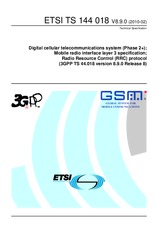 Standard ETSI TS 144018-V8.9.0 2.2.2010 preview