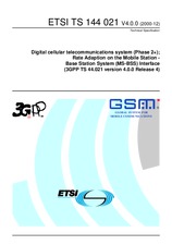 Standard ETSI TS 144021-V4.0.0 5.8.2002 preview