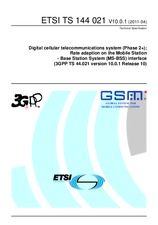 Standard ETSI TS 144021-V10.0.1 28.4.2011 preview