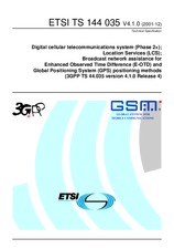 Standard ETSI TS 144035-V4.1.0 31.12.2001 preview