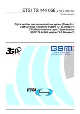 Standard ETSI TS 144056-V7.0.0 30.6.2007 preview