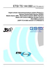 Standard ETSI TS 144060-V4.7.0 31.7.2002 preview