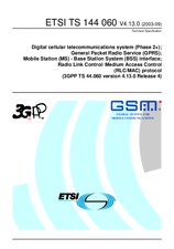 Standard ETSI TS 144060-V4.13.0 17.9.2003 preview