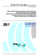 Standard ETSI TS 144064-V4.0.0 31.3.2001 preview