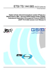 Standard ETSI TS 144065-V4.2.0 31.3.2002 preview