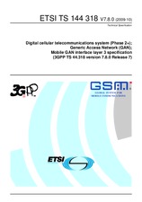 Standard ETSI TS 144318-V7.8.0 13.10.2009 preview