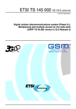 Standard ETSI TS 145002-V5.10.0 30.6.2003 preview